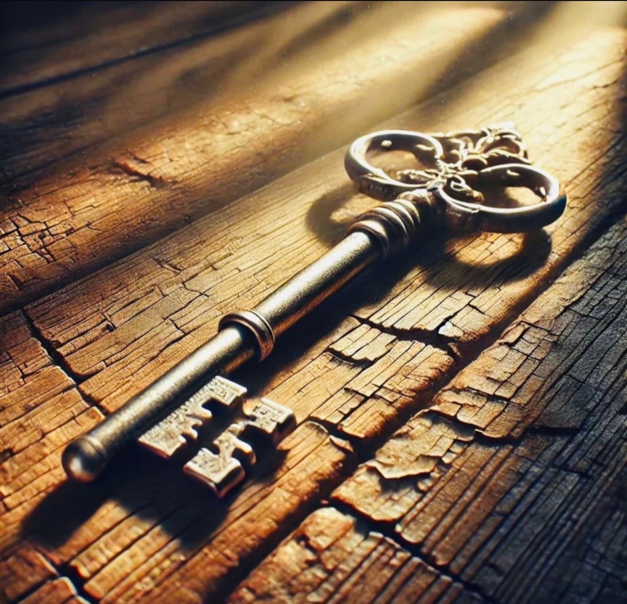 old style vintage house keys