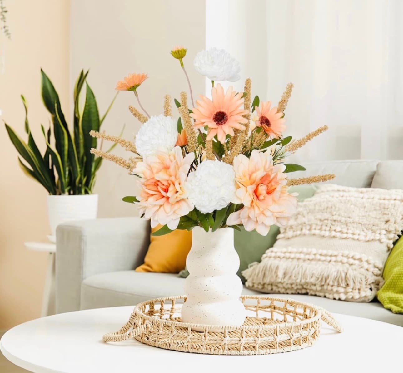 artificial plastic flowers